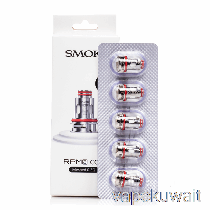 سموك Rpm 2 كويلات بديلة 0.3ohm Rpm 2 كويلات شبكية فيب الكويت